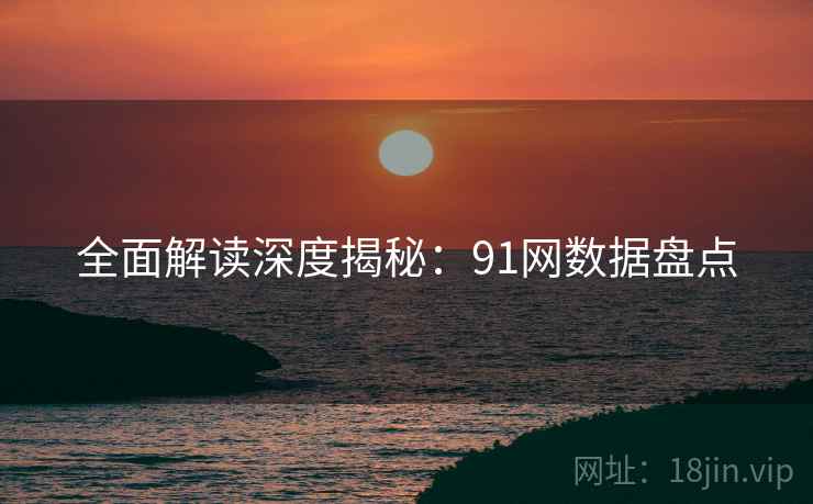 全面解读深度揭秘：91网数据盘点